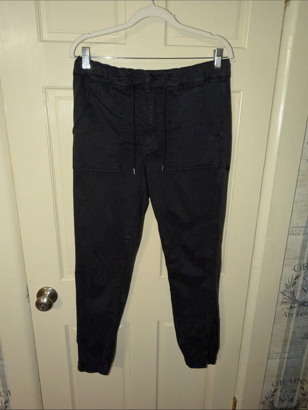 American Eagle Outfitters Black Drawstring Joggers